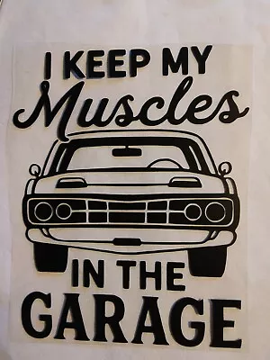 Muscle Car Decal • $3