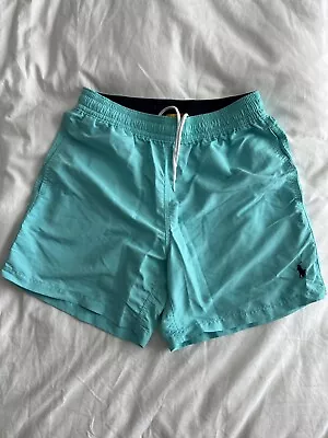 Polo Ralph Lauren Swim Shorts - Turquoise - Small • £8