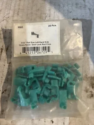 25 Door Lock Rod Clips 5/32  Rod Size For GM Green Left Hand Side (SP103) • $13