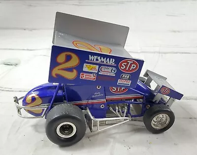 STP Petty #2 Outlaws Sprint Car Andy Hillenburg 1/24 1994 Racing Champions • $29.99