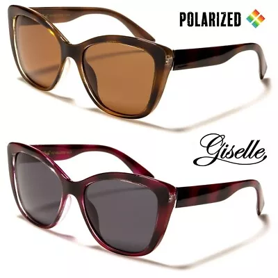 Womens Giselle Polarised Sunglasses - Cat Eye Frame - Polarized Lens - Free Ship • $16.95