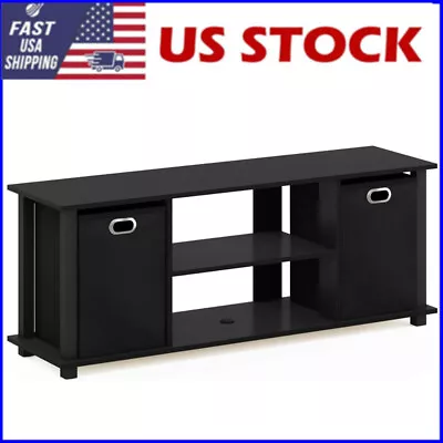 TV Stand Entertainment Center Console W/ Storage Cabinet Living Room HOT • $45.14