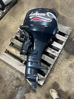 ~1998 Evinrude 50 Hp 4-Stroke 20  Outboard Boat Motor Engine Four DF50 • $2850