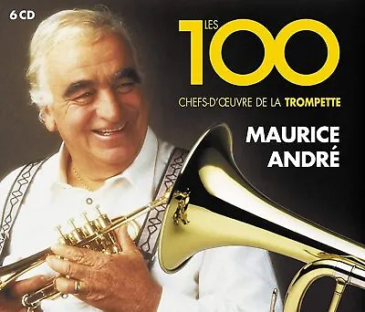 Maurice Andre - Les 100 Chefs-d'oeuvre De La Trompette (CD) - Free UK P&P • £9.99