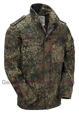 £19.95 • Buy German Army Surplus Long Sleeve Shirt Genuine Vintage Military Field Flecktarn