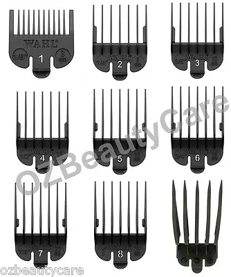 Wahl Black Cutting Clipper Comb Attachment Guide #1 - #12 (Super Taper/Legend) • $12.90