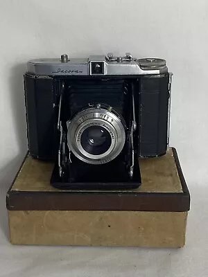 Vintage Folding Camera - 1950s Dacora - 120/620 Film - Bellow Camera - German GC • £65