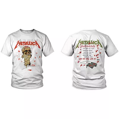 Metallica Unisex T-Shirt: One Landmine (Back Print) • $23.28