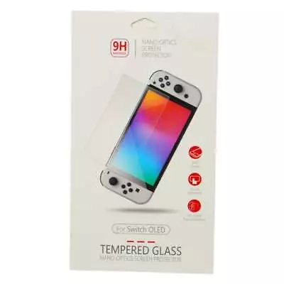 Nintendo Switch OLED 9H Tempered Glass Nano Optics Screen Protector • $18.95