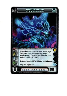 Chaotic Creature Card M'arrillian Ultra RARE Fal'Makin Azaia Inquisitor MAX P S • $299