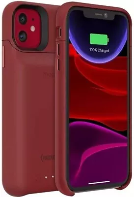 Mophie Juice Pack Access 2000mAh Battery Case W/ Qi  For Apple IPhone 11-Red 205 • $30