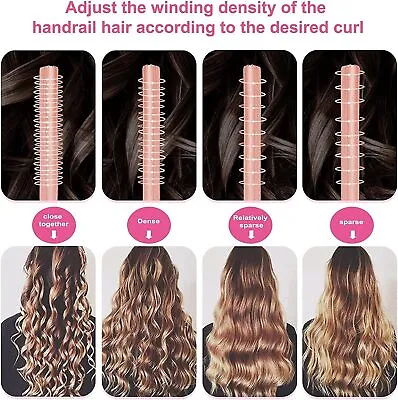 Hair Curlers For Long Hair Heatless Curling Rod Headband Extra Long Soft Ve... • £9.24