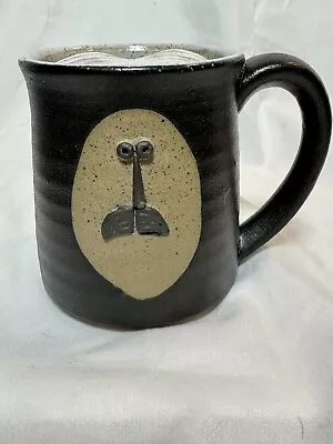 Vintage Vandor Imports Mustache Face Ceramic Mug • $4.63