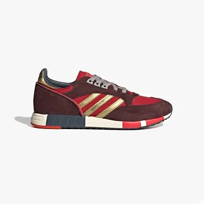 £69.99 • Buy Adidas Originals Boston Mens Super Red Sneaker Running Shoes
