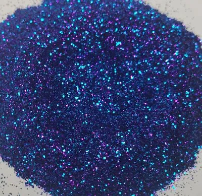 Mixed Sapphire Blue Metal Flake Glitter Paint Hot Rod Craft Resin Epoxy Casting • $19.45