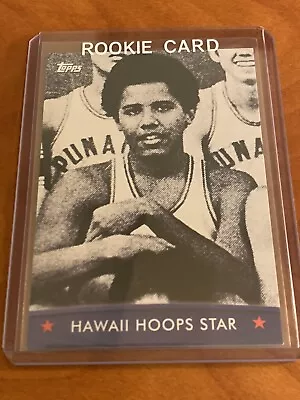 $12.99 • Buy Barack Obama 2008 Topps Basketball High School Rookie Card Hawaii Hoops Star #10