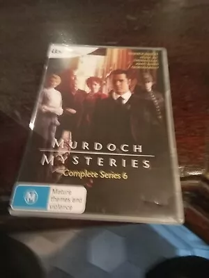 Murdoch Mysteries : Series 6 (DVD 2012) - Region 4 - Yannick Bisson • £4.99