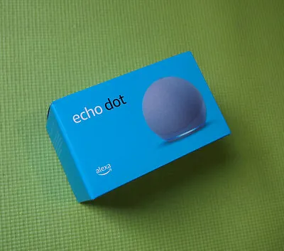 Amazon Echo Dot (4th Gen) Smart Speaker With Alexa  - Twilight Blue • $78.88