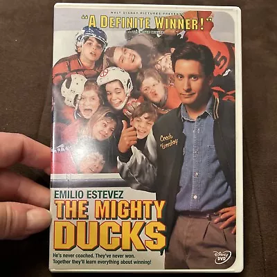 THE MIGHTY DUCKS: Emilio Estevez Widescreen Disney Hockey • $2.98