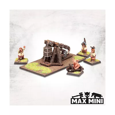 Maxmini Fantasy Mini 28mm Halfling Trebuchet Pack New • $20.95