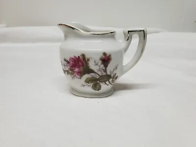 Japan Porcelain 1950s Child Tea Creamer Royal Rose Or Moss Rose EUC Grantcrest • $10