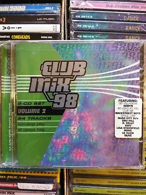 Club Mix '98 Vol. 2 Various Artists  CD 1998 New Sealed 2 Discs • $11.83