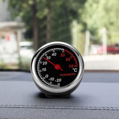 £5.86 • Buy Mini Vehicle Car Digital Clock Watch Thermometer Gauge Meter Decoration Clocks
