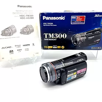Panasonic HDC-TM300 High Definition Digital Video Camera Camcorder - 3MOS System • $299.99