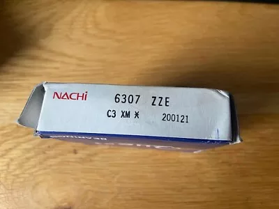 Nachi 6307 ZZE C3 80mmx35mmx21mm Single Row Ball Bearing • $25