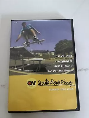 $20 • Buy ON Video Skateboarding 2001 Skate Dvd Rob Dyrdek Jamie Thomas Daewon Song Dvd
