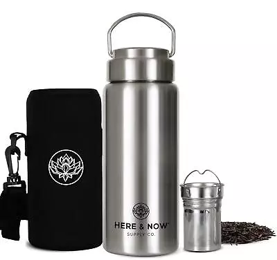 All-Purpose Travel Mug And Tumbler | Tea Infuser Water Bottle | Fruit Infused... • $36.25