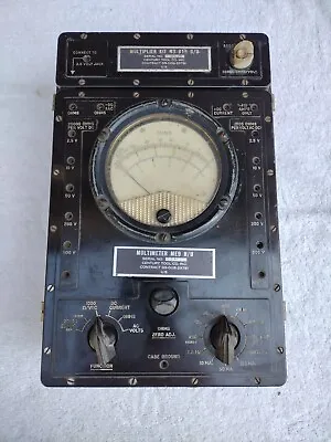 Vintage 1950s Multiplier Kit MX-815 B/U Military Multimeter *untested* • $45