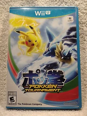 Pokkén Tournament - (Wii U 2016) *Great Condition* FREE SHIPPING!!! • $18.99