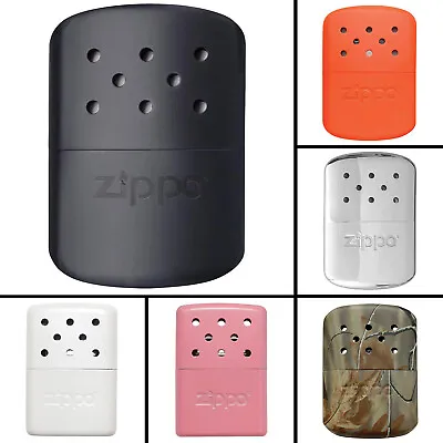 Genuine Zippo Hand Warmer 12hr & 6hr Compact Metal Refillable Hand Warmers Gift • £29.50