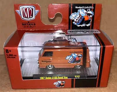 M-2 Diecast 1967 DODGE A100 PANEL VAN / SCAT PAK (1 Of 5000 Dated 2021) • $11.99