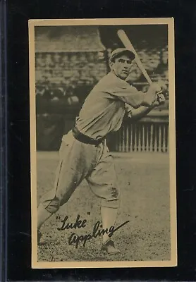 1936 Goudey Wide Pen Premium Series (R314) LUKE APPLING Vg-Ex Mk On Back • $29