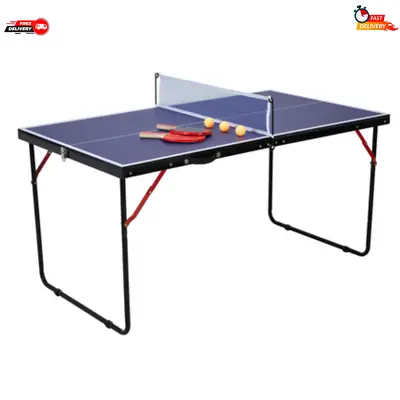 New Portable Tennis Table Folding Ping Pong Table Family Game Set - AU STOCK NEW • $89.94