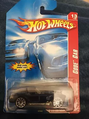 2007 Hot Wheels Code Car 13/24 Shelby Cobra 427 S / C 97/180 (B6) • $8