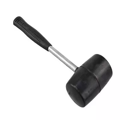 £6.99 • Buy CAMPING HAMMER 16oz TENT PEG RUBBER GRIP MALLET STEEL SHAFT RACKING SHELVING DIY