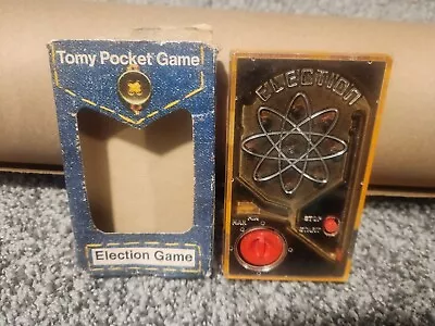 Vintage 1976 TOMY Pocket Pachinko ELECTION Game Made In Japan • $12