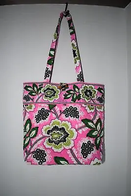 Vera Bradley Tote Bag In Priscilla Pink Great Condition • $24.99