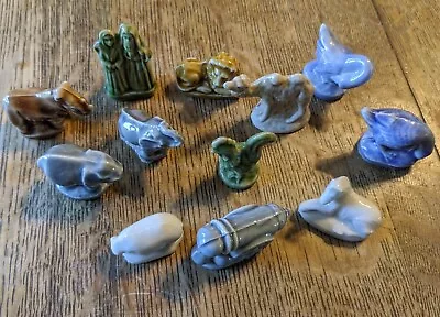 Lot Of 12 Wade Whimsies Porcelain Figurines Red Rose Tea England NO DUPLICATES!! • $24.95