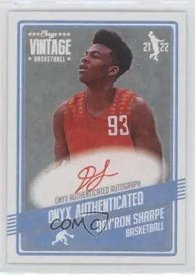 $14.34 • Buy 2021-22 Onyx Vintage Red Ink Auto /25 Day'Ron Sharpe #VADS Rookie Auto RC
