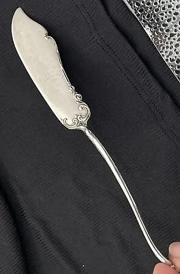 WALLACE ASTORIA 1898   MASTER   BUTTER Knife Silverplate NICE No Monos • $14.99
