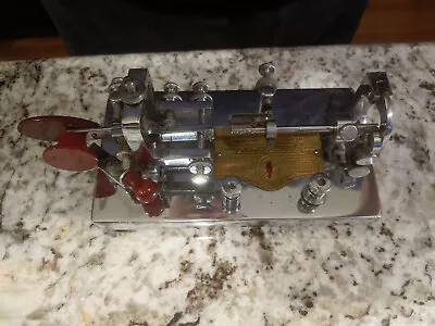 Vibroplex Semi-Automatic 'Bug' Key Chrome-Base • $60