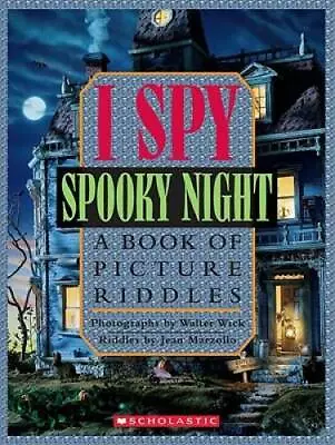 I Spy Spooky Night: A Book Of Picture Riddles - Hardcover - GOOD • $3.98