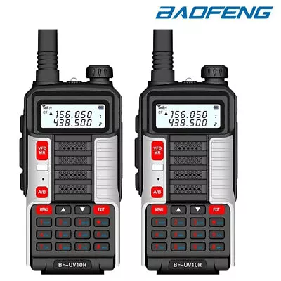 £112.69 • Buy Baofeng UV-10R 300W Dual Band UHF VHF Walkie Talkie Ham Two Way Radio FM Audio