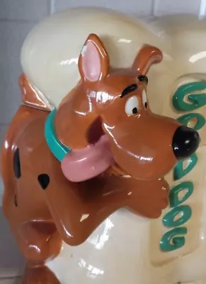 Vintage 1998 WARNER BROS STORE Exclusive SCOOBY Snack Cookie Jar GOOD DOG • $109