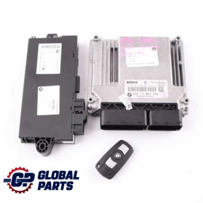 £149.99 • Buy BMW E60 E87 E90 120d 320d 520d Engine N47 ECU Kit DDE 7807530 CAS3 + Key Manual