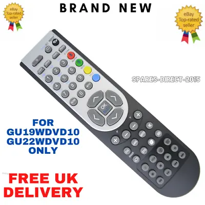 Grundig LCD TV Remote Control For GU19WDVD10 / GU22WDVD10 • £6.90